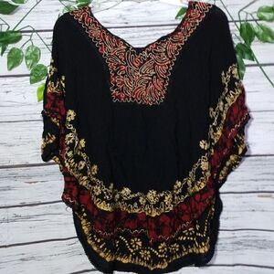 Shoreline  vneck bathing suit cover lounge coverup